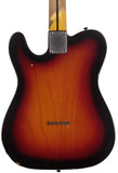Nash T72TL Thinline Guitar, 3 Tone Sunburst, Light Aging