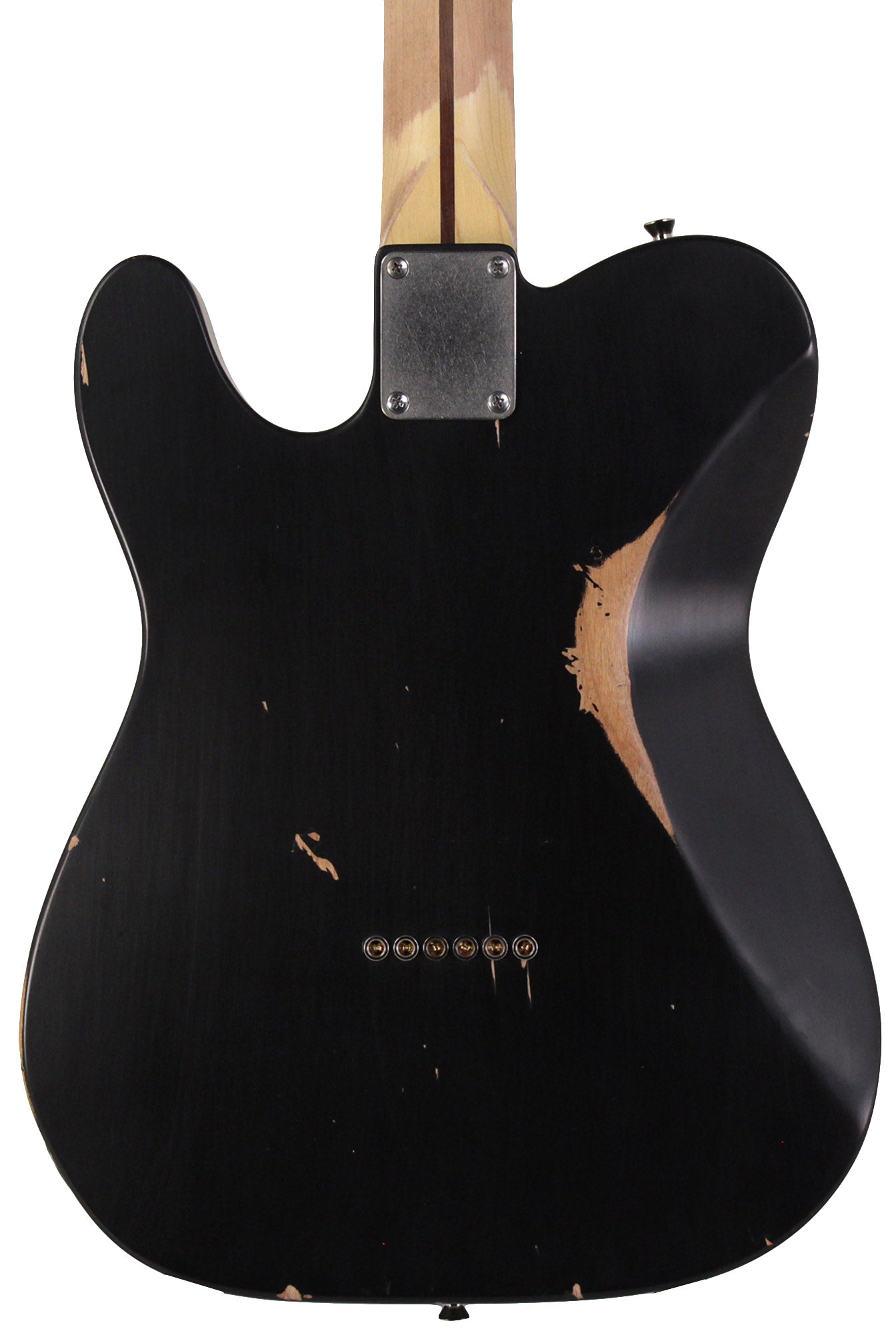 Nash T72DLX Guitar, Black, Light Aging | Humbucker Music Nash T72DLX Guitar, Black, Light Aging | Humbucker Music