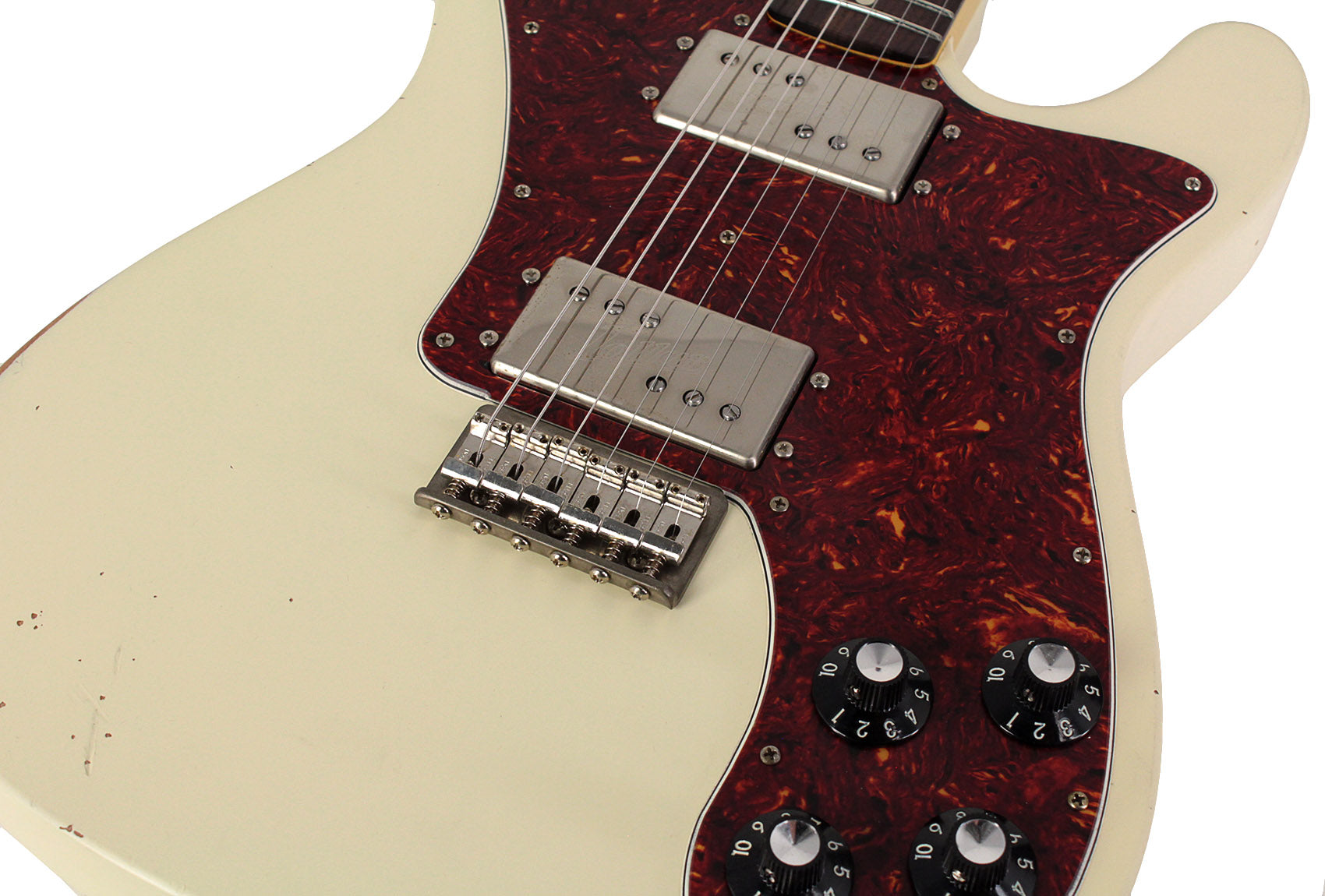 Nash T72DLX Guitar, Olympic White, Rosewood, Light Aging Nash T72DLX Guitar, Olympic White, Rosewood, Light Aging