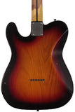 Nash T72DLX Guitar, 3 Tone Sunburst, Light Aging