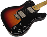 Nash T72DLX Guitar, 3 Tone Sunburst, Light Aging
