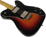 Nash T-72DLX Guitar, 3 Tone Sunburst, Light Aging