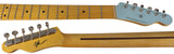 Nash TMaster Guitar, Sonic Blue, Matching Headstock, Unaged