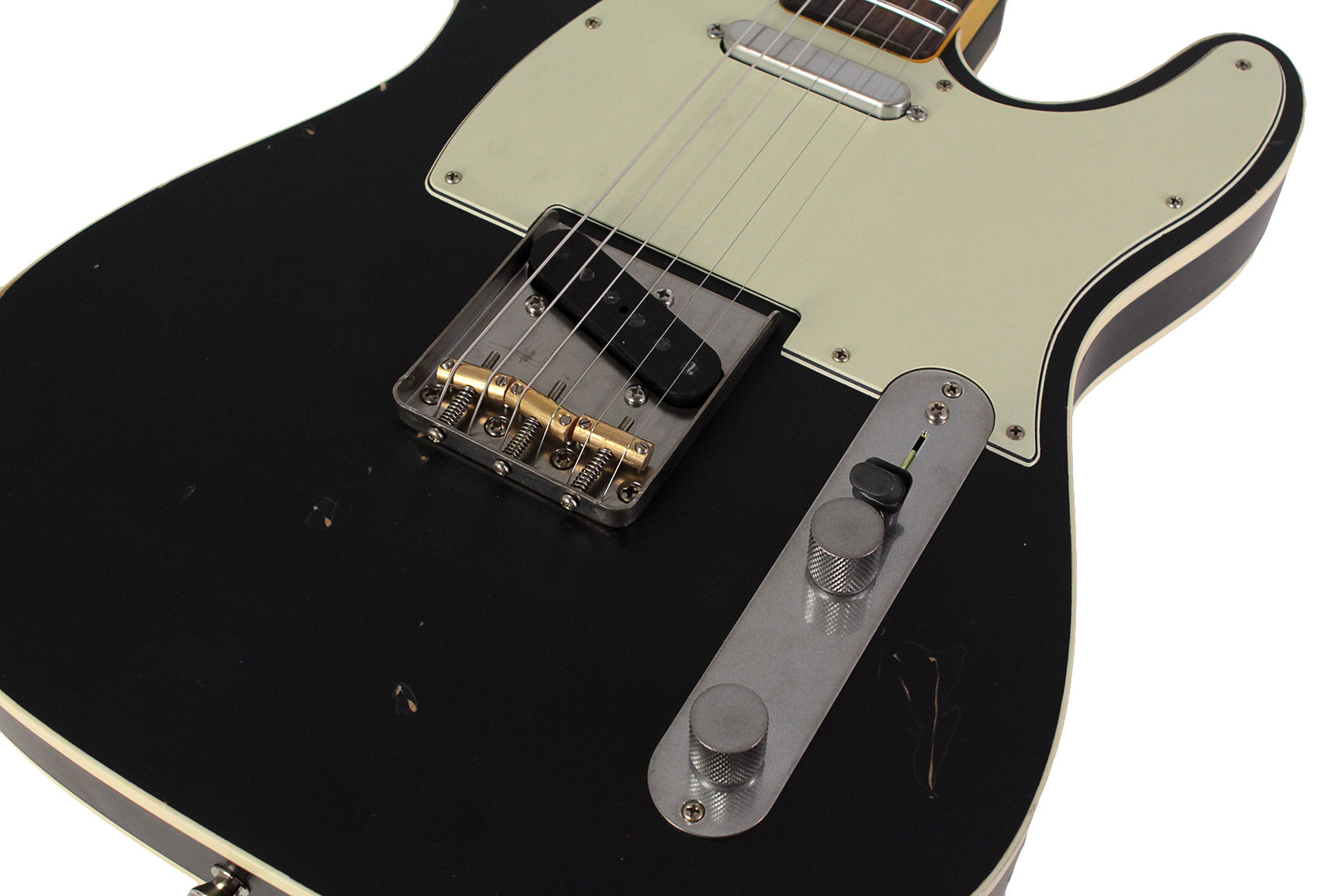 Nash T63DB Guitar, Double Bound, Black, Light Aging Nash T63DB Guitar, Double Bound, Black, Light Aging