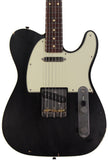 Nash T63DB Guitar, Double Bound, Black, Light Aging - Humbucker Music