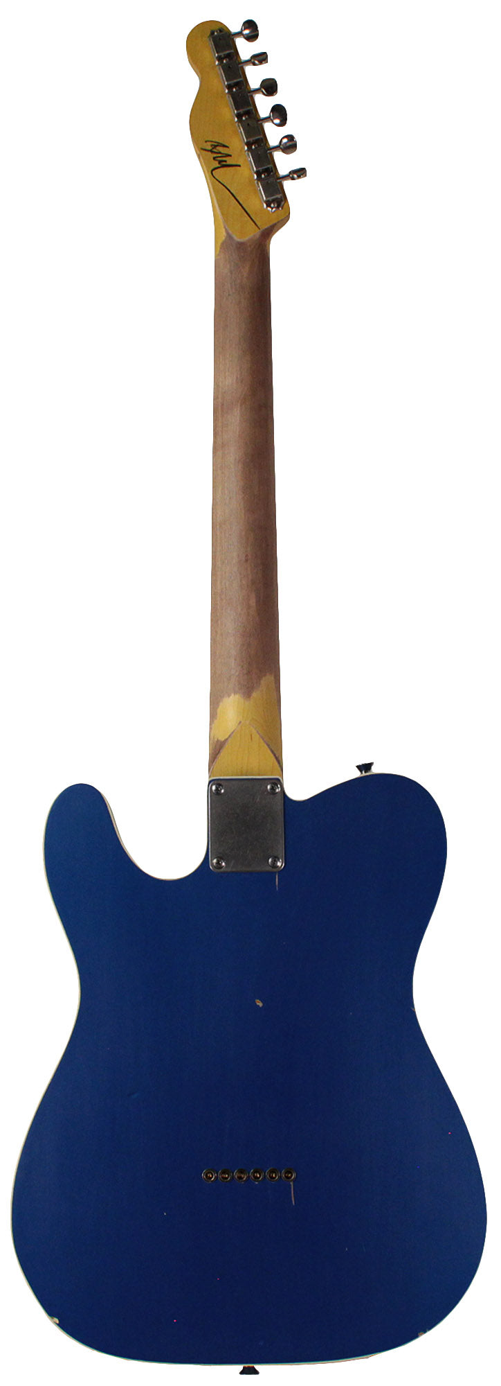 Nash T63DB Guitar, Double Bound, Lake Placid Blue, Light