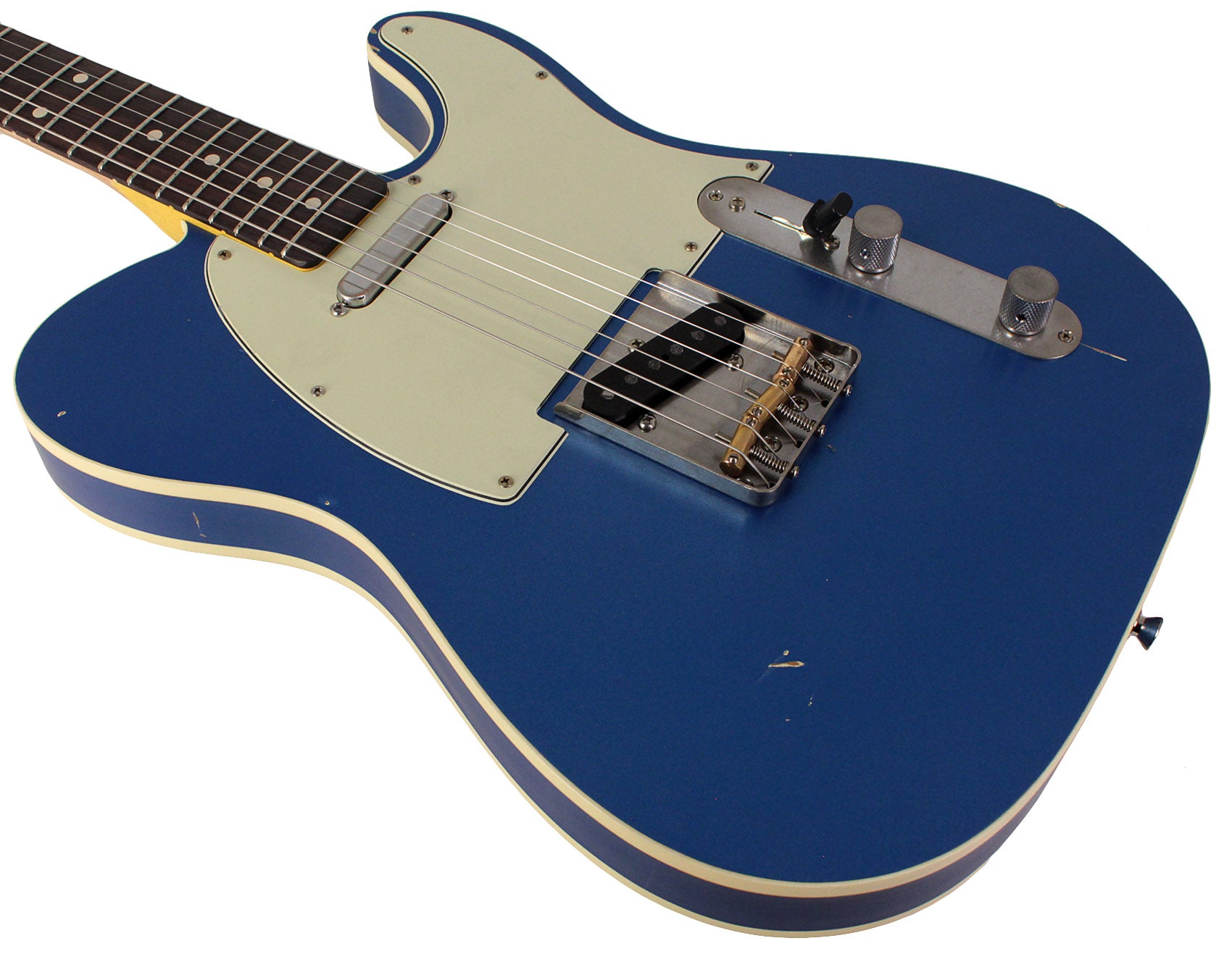Nash T63DB Guitar, Double Bound, Lake Placid Blue, Light Nash T63DB Guitar, Double Bound, Lake Placid Blue, Light