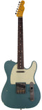 Nash TC-63 Guitar, Double Bound, Ocean Turquoise Metallic, Light Aging