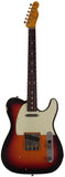 Nash TC-63 Guitar, Double Bound, 3-Tone Sunburst, Light Aging