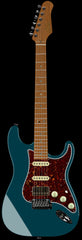 Suhr Select Classic S HSS Guitar, Roasted Neck, Maple, Ocean Turquoise Metallic, Tortoise Shell