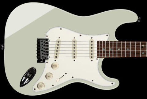 Suhr Select Classic S Guitar, Roasted Neck, Olympic White, Parchment