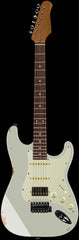 Suhr Select Classic S Antique HSS Guitar, Roasted Neck, Olympic White