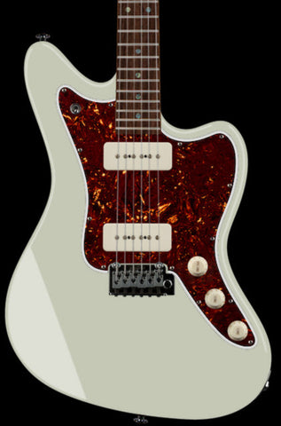 Suhr Select Classic JM Guitar, Roasted Neck, Olympic White