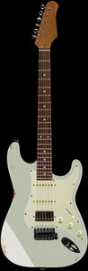 Suhr Select Classic S Antique HSS Guitar, Roasted Neck, Olympic White
