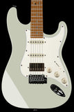 Suhr Select Classic S HSS Guitar, Roasted Neck, Maple, Olympic White, Parchment