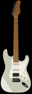 Suhr Select Classic S HSS Guitar, Roasted Neck, Maple, Olympic White, Parchment