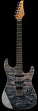 Suhr Select Standard Mahogany Guitar, Quilted Trans Blue Denim Slate