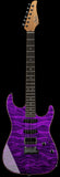 Suhr Select Standard Mahogany Guitar, Quilted Trans Purple