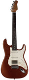 Suhr Select Classic S HSS Guitar, Roasted Neck, Root Beer Metallic