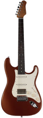 Suhr Select Classic S HSS Guitar, Roasted Neck, Root Beer Metallic