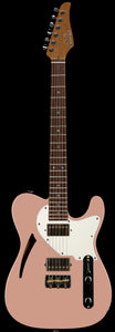 Suhr Select Alt T Cat's Eye Guitar, Shell Pink, Parchment
