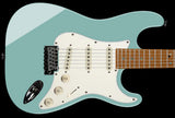 Suhr Select Classic S Guitar, Roasted Neck, Maple, Sonic Blue, Parchment