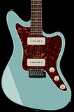 Suhr Select Classic JM Guitar, Roasted Neck, Sonic Blue