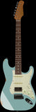 Suhr Select Classic S Antique HSS Guitar, Roasted Neck, Sonic Blue