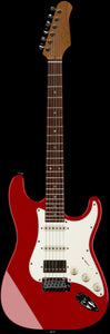 Suhr Select Classic S HSS Guitar, Roasted Neck, Candy Apple Red Metallic, Parchment