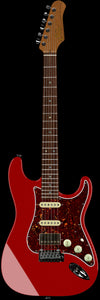 Suhr Select Classic S HSS Guitar, Roasted Neck, Candy Apple Red Metallic, Tortoise Shell