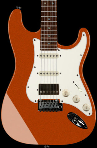 Suhr Select Classic S HSS Guitar, Roasted Neck, Copper Firemist Metallic