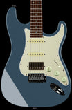 Suhr Select Classic S HSS Guitar, Roasted Neck, Ice Blue Metallic, Aged Green