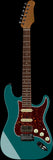 Suhr Select Classic S HSS Guitar, Roasted Neck, Sherwood Green Metallic, Tortoise Shell
