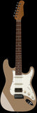 Suhr Select Classic S HSS Guitar, Roasted Neck, Shoreline Gold Metallic