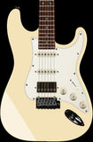 Suhr Select Classic S HSS Guitar, Roasted Neck, Vintage White, Parchment