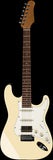 Suhr Select Classic S HSS Guitar, Roasted Neck, Vintage White, Parchment