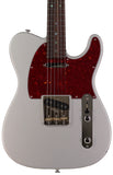 Suhr Select Classic T Roasted, Flamed, Swamp Ash, Firemist Silver Metallic, Rosewood