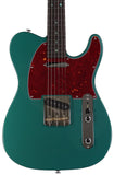 Suhr Select Classic T Roasted, Flamed, Swamp Ash, Sherwood Green Metallic, Rosewood