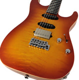 Suhr Select Standard Mahogany Guitar, Quilted Suhr Burst