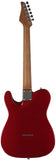 Suhr Select Alt T Cat's Eye Guitar, Candy Apple Red Metallic, Black - Humbucker Music
