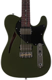 Suhr Select Alt T Cat's Eye Guitar, Dark Forest Green, Black
