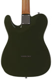 Suhr Select Alt T Cat's Eye Guitar, Dark Forest Green, Black