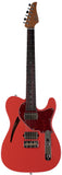 Suhr Select Alt T Cat's Eye Guitar, Fiesta Red, Tortoise Shell