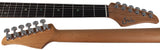 Suhr Select Alt T Cat's Eye Guitar, Shoreline Gold, Black - Humbucker Music