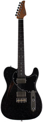 Suhr Select Alt T Cat's Eye Guitar, Graphite Metallic, Black