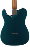 Suhr Select Alt T Cat's Eye Guitar, Ocean Turquoise Metallic, Tortoise Shell