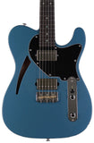 Suhr Select Alt T Cat's Eye Guitar, Pelham Blue, Black