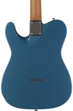 Suhr Select Alt T Cat's Eye Guitar, Pelham Blue, Black