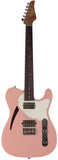 Suhr Select Alt T Cat's Eye Guitar, Shell Pink, Parchment - Humbucker Music