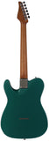Suhr Select Alt T Cat's Eye Guitar, Sherwood Green Metallic, Tortoise Shell